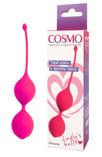 Vaginalne kuglice D 30 mm, Težina 55 g, boja roze Neon art. CSM-23008-25